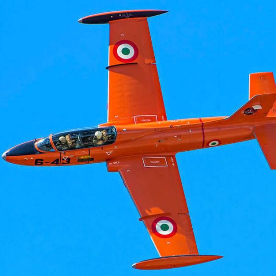 Aermacchi MB-326 Jet-Flug in Italien