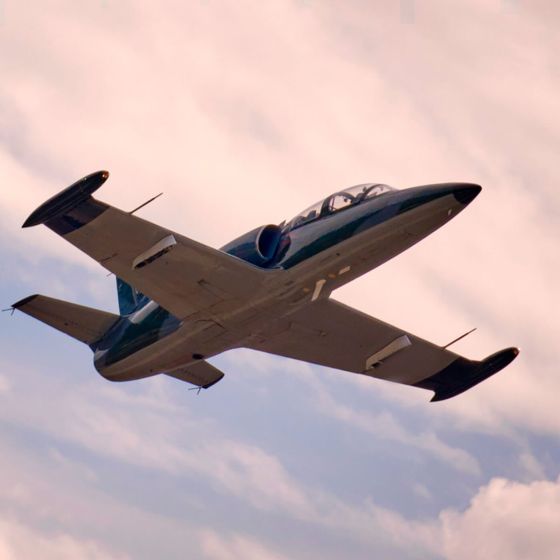 Aero L-39 Jet Flight in Ancona - Italy