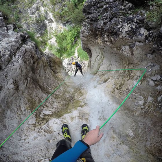 Canyoning Fratarica in Bovec