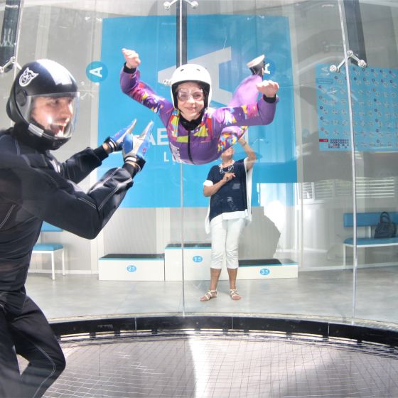 Fly to the heights in wind tunnel Logatec