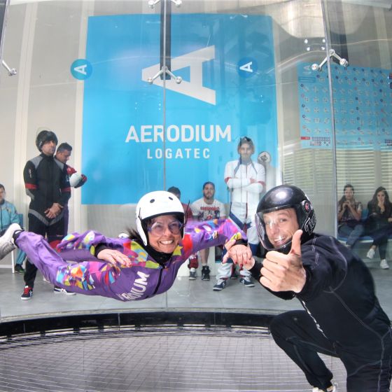 Fly to the heights in wind tunnel Logatec