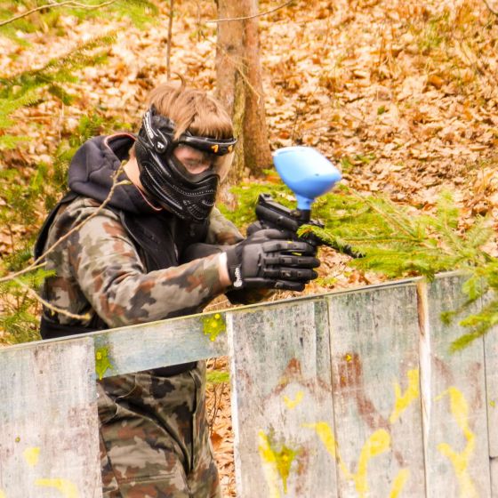 Šumski Paintball u Šentjerneju