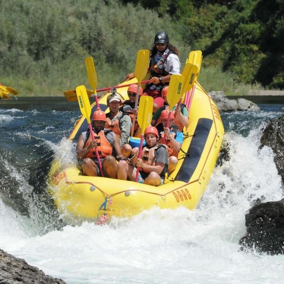 Rafting on Soča in Bovec