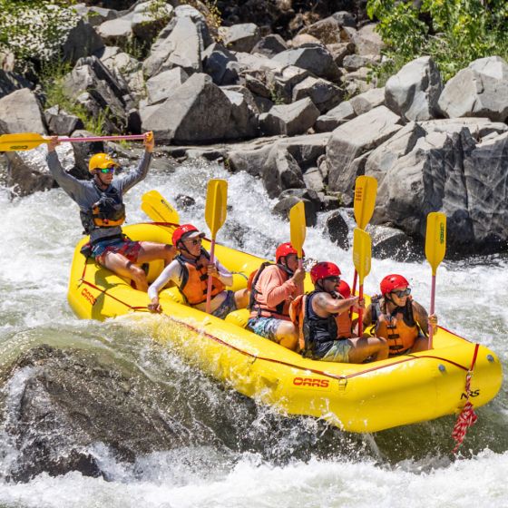 Rafting on Soča in Bovec