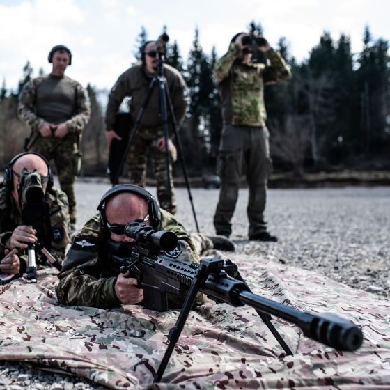 Scharfschützenschiessen + .50 cal in Kočevje