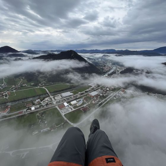 Paragliding Flight in Laško