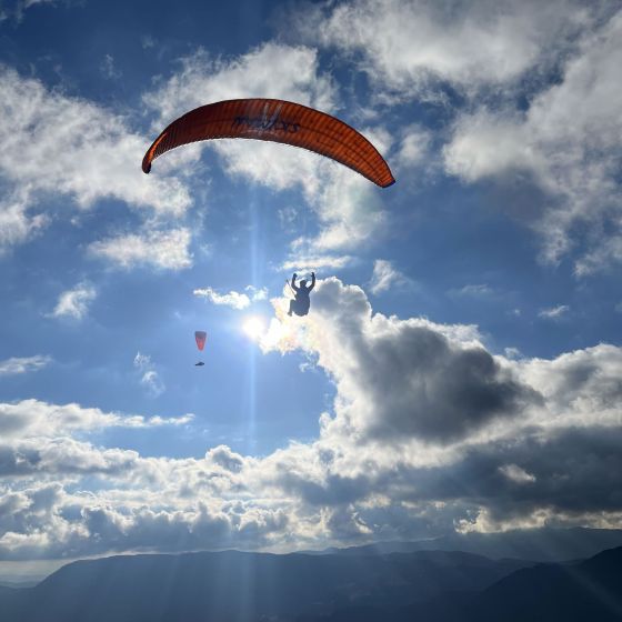 Paragliding Flight in Laško