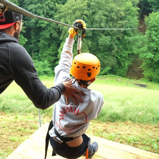 Zipline Bienenflug in Malečnik