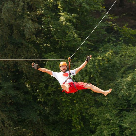 Zipline Bienenflug in Malečnik