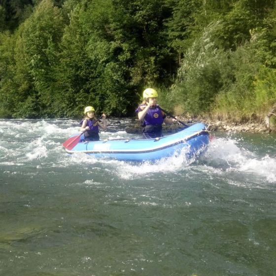 Mini rafting na Savi - Radovljica