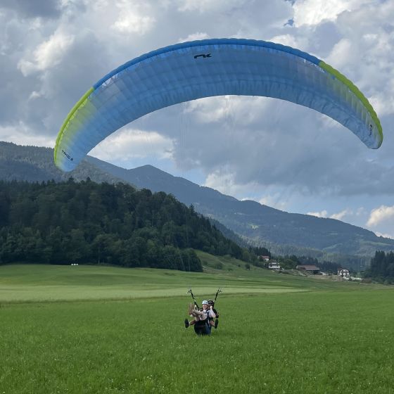 Spoznavni tečaj jadralnega padalstva - Savinjska regija