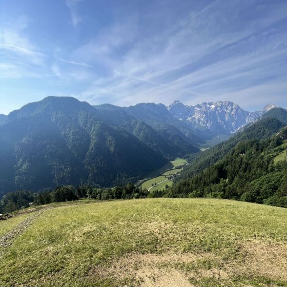 Polet z jadralnim padalom - Logarska dolina