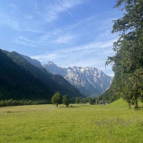 Polet z jadralnim padalom - Logarska dolina